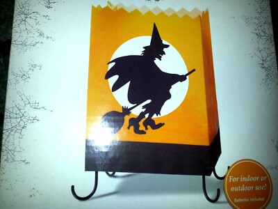 Hallmark Hauntington Cackling Hexe Luminary Halloween Dekoration Geräusch &