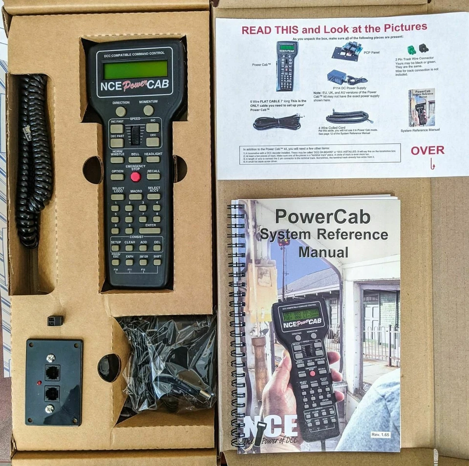 NCE 5240025 Power Cab Complete DCC Starter Set with Power Supply NIB - Image 3 of 4