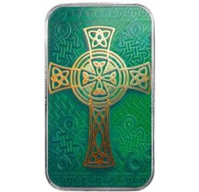 1 oz Silver Bar St. Patrick
