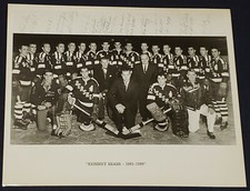 1965-1966 - HERSHEY BEARS - AHL - TEAM PHOTO - GARY DORNHOEFER, etc
