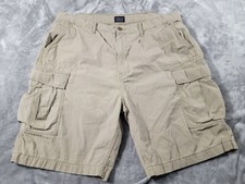 Levi's Cargo Shorts Men's 42x9 Khaki Bermuda Chino Pockets Ripstop Casual