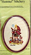 Paragon Needlecraft Kit 0233 "Exquisite 'Hummel' Stitchery" up to 9" x12" Frame