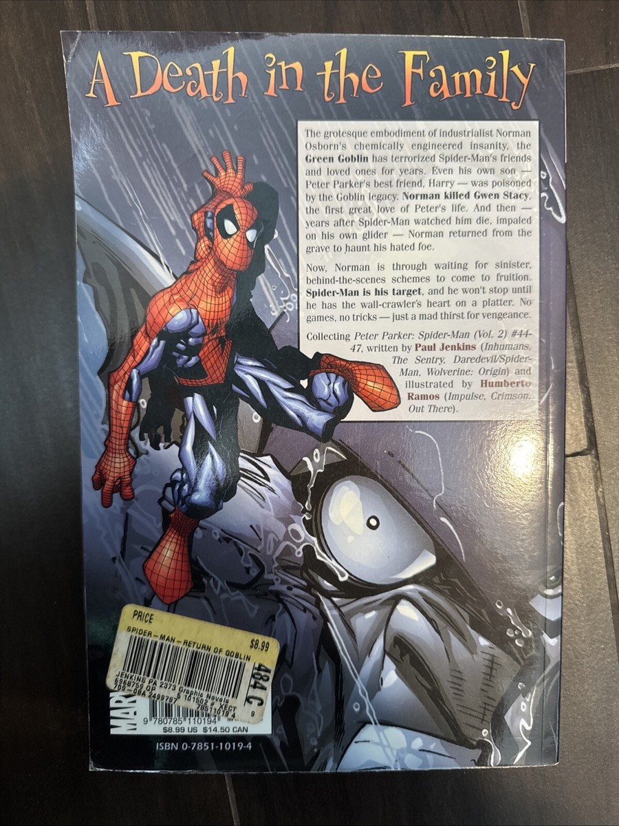 超希少 アメコミ Spider-Man Return of the Goblin s-l400.jpg