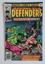 Defenders #52 Hulk vs Sub-Mariner Marvel Comics