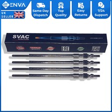 4X Heater Glow Plugs For Vauxhall Astra H Signum Vectra C Zafira B 1.9 CDTI