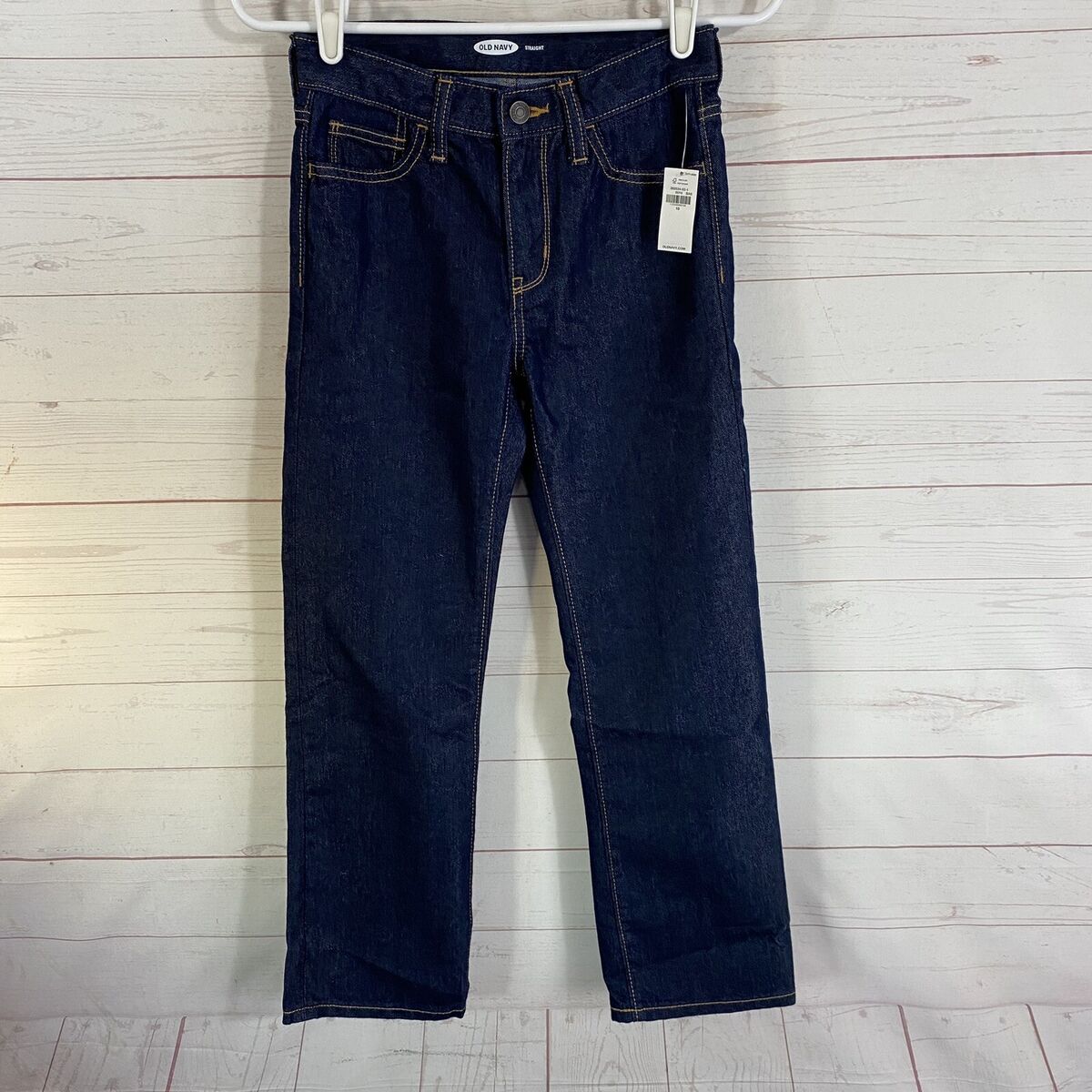 Old Navy Boys Straight Leg Jeans Size 10 Blue Cotton Blend Old Navy Boys Straight Leg Jeans Size 10 Blue Cotton Blend