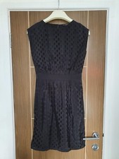 Esprit Black Lace Dress - Size UK 8 - Excellent Condition