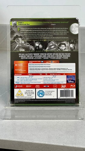 DISNEY'S FRANKENWEENIE - UK EXCLUSIVE 3D + 2D BLU RAY STEELBOOK - Picture 2 of 2