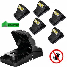 LARGE Mouse Traps Rat Mice Rodent Killer Snap Trap Reusable Heavy Duty Pest Trap