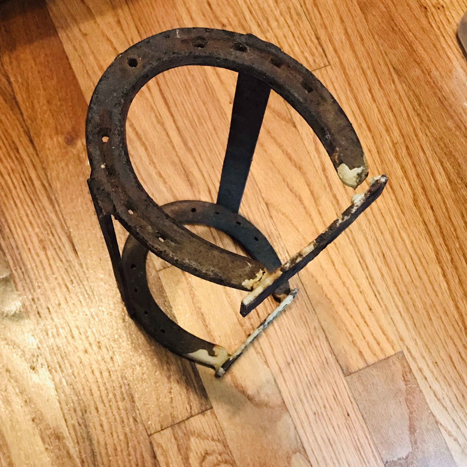 VINTAGE HORSESHOE BOOT CLEANER REMOVER ANTIQUE HANDMA… Gem