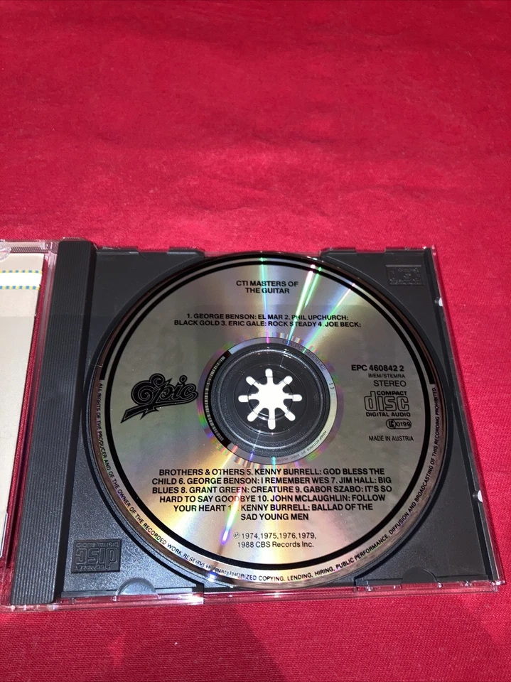Cd Cti Masters Of The Guitar 02597 - Bild 2 von 3