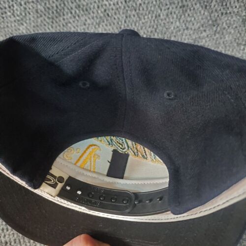 Vtg Sports Specialties Oakland A's Hat Dark Blue Dome Snapback Logo MLB Athletic - Picture 7 of 12