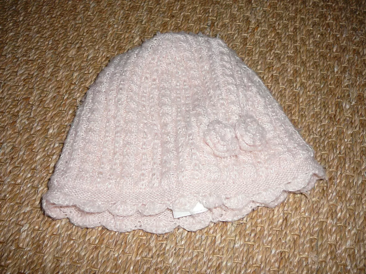 Bonnet fille 6 8 ans rose clair Vertbaudet eBay