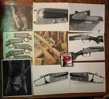 LOT-10~PROMO PHOTOS/BROCHURES/PATCH~FRANK PACHMAYR ACCURY SYSTEMS~RIFLE ETCHING