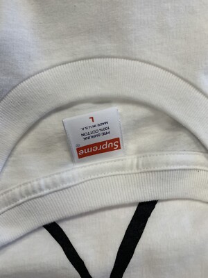 NEW ASSPIZZA SUPREME Triple Box Logo BOGO White Long Sleeve Rare