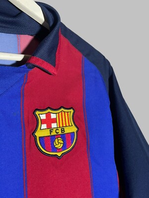 Barcelona FC Nike 2003/04 Home Vintage Football Shirt Soccer