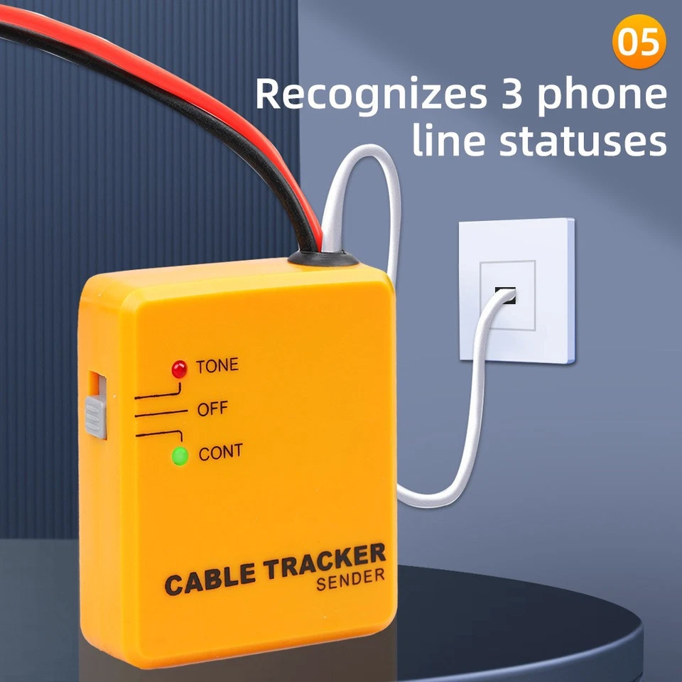 Kabelsucher Leitungssuchgerät Leitungssucher Leitungsfinder Strom Kabelfinder - Bild 4 von 4