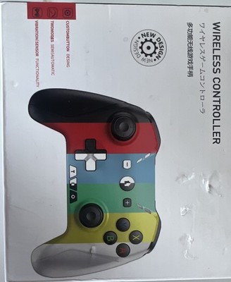 HD-6500 Bluetooth Wireless Game Controller w/ Vibration for Switch/PC/Android