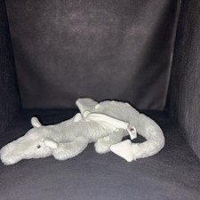 Authentic Jellycat Sage Dragon Plush - Little/Small Size