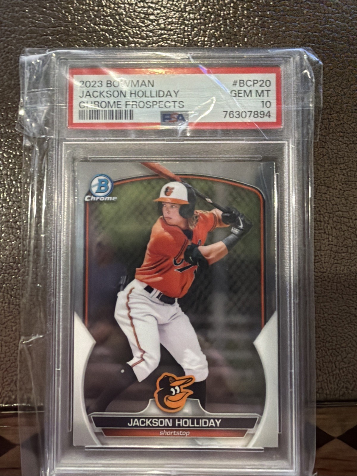 2023 Bowman - Chrome Prospects Jackson Holliday #BCP-20 (RC)