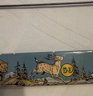 True Vintage! DAISY BB Gun Tin Litho Shooting Gallery Target w/Big Game Animals. — photo 5