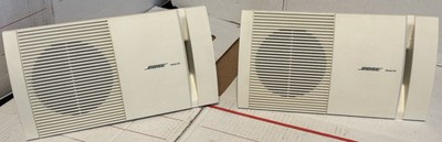 VINTAGE BOSE MODEL 100 SPEAKERS PAIR TESTED & SOUND GREAT MADE IN