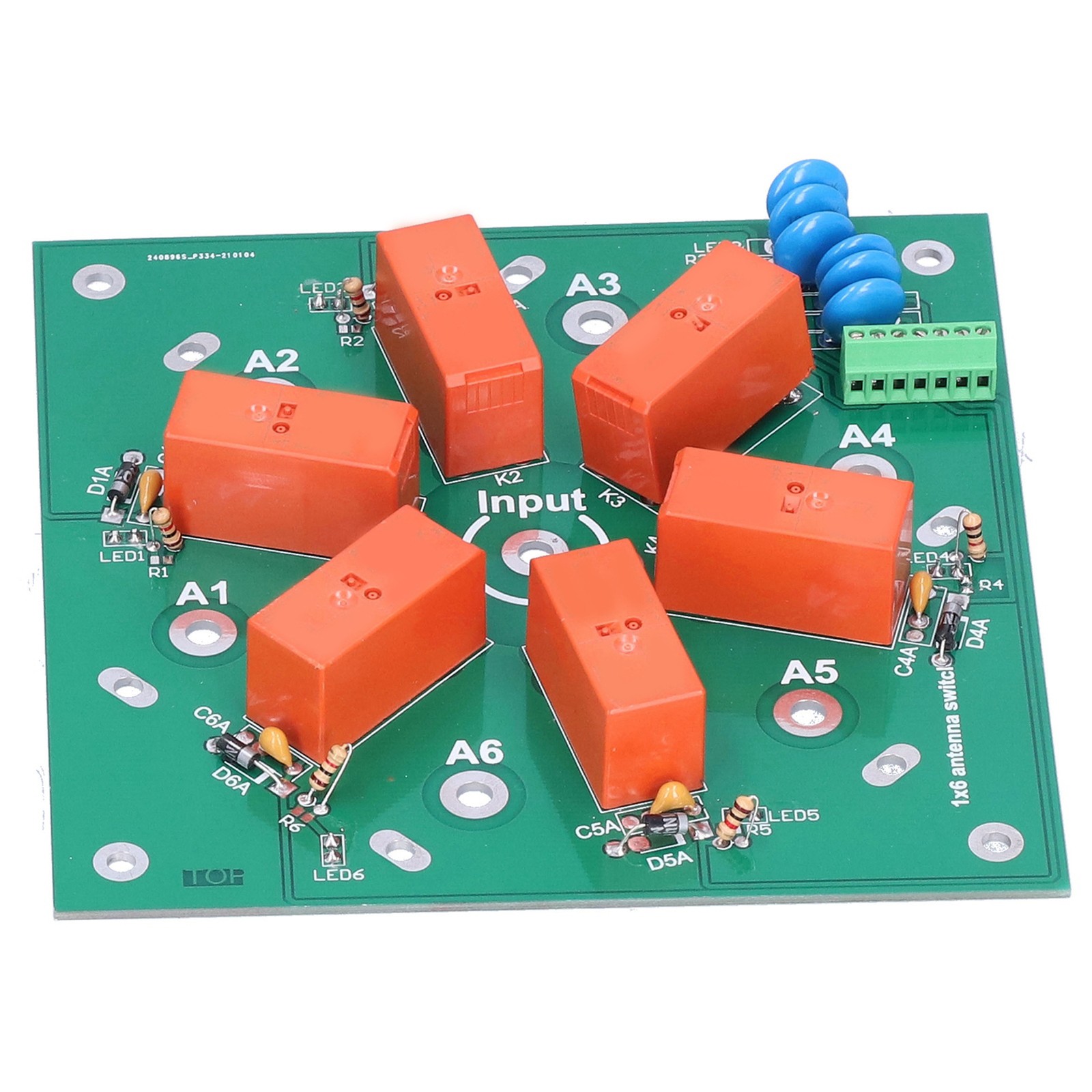 Antenna Switch Module 6:1 Coaxial Remote Finished Product Component 1.8MHz‑60MHz