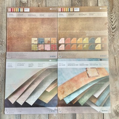 Creative Memories Paper Packs Power Palette Vintage Christian Inspo Great Escape