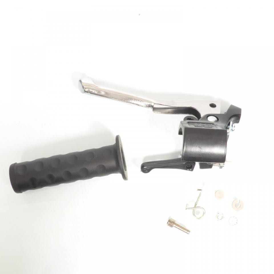 Cocotte gauche Teknix pour mobylette MBK 50 51 noir en alliage robuste