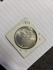 1878 Morgan Silver Dollar Obverse Rim Toning Very Nice Coin