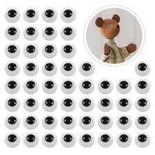 200 Pezzi Occhi di Bambola in Plastica Occhi di Pupazzo Artigianali per Progetti Creativi Fatti a Mano