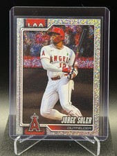 Jorge Soler 2026 Topps Celebration Confetti Foil #162 - Los Angeles Angels