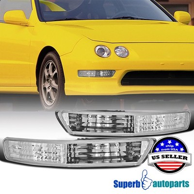 Fits 1998-2001 Acura Integra Bumper Lights Signal Lamps Replacement