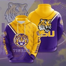 LSU Tigers 3D All Over Printed Hoodie Gift For Fan