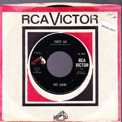 CHET ATKINS 45s  YAKETY AXE-1 (BOX-3)