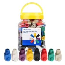 Cable Matters 200-Pack Cat6 / Cat5E RJ45 Strain Relief Boots, RJ45 Boot, Cat 6 