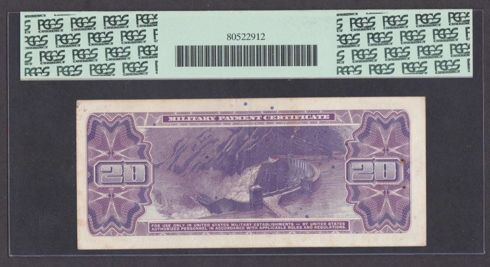 [PCGS-45, Staple Holes & Rust Stains at Left] MPC 692 Series 10 Dollars S938-2 - Image 2 of 2