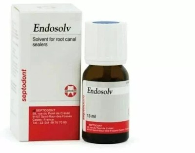 5 X Endosolv Root Canal Filling Remover Desobturation 13ml by Septodont fs