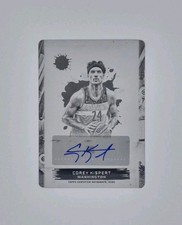 2023-24 Topps Motif Corey Kispert Endorsements Black Printing Plate Auto 1 Of 1