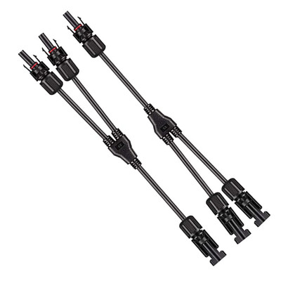 1 Paar Solarpanel Kabelverbinder, Solar Photovoltaik Stecker Y Abzweig