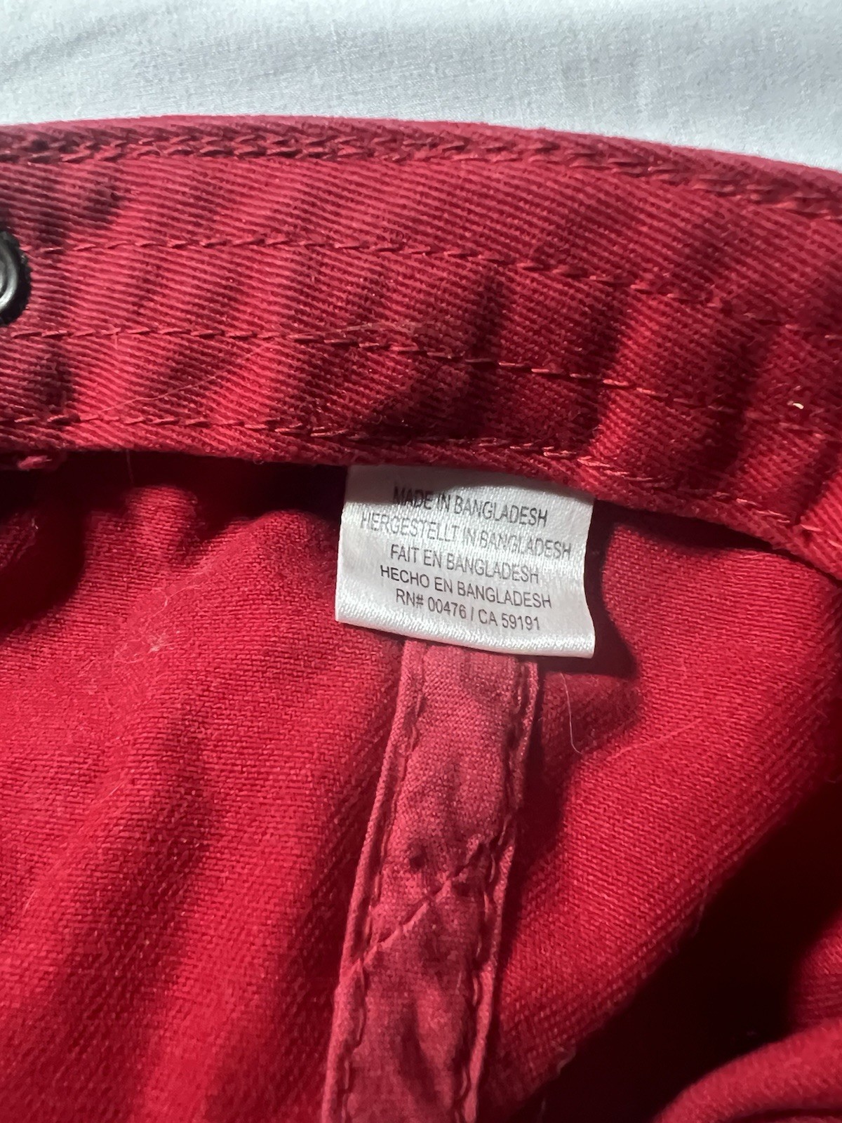 Lifeguard Red Adjustable Hat - image 2