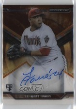 2015 Topps Strata Auto Orange /125 Yasmany Tomas #SA-YT Auto 0wp8