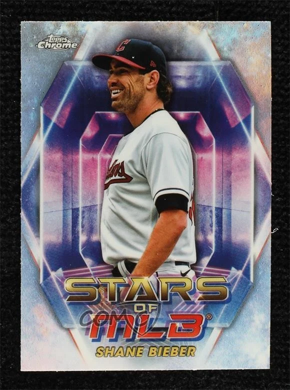 Shane Bieber trading card