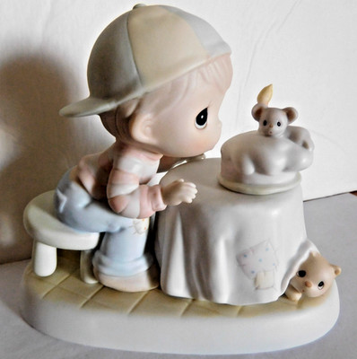 Precious Moments Well, Blow Me Down It's Yer Birthday. New in Box. Sku V-28