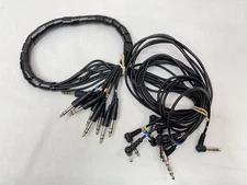 Roland MDS-6V 9x Cable Snake Patch Cord V-Drum Mount Clamp MDS-6V or TD6V
