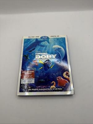Finding Dory: Disney PIXAR] Blu-Ray/DVD + Digital ] 2 Disc Set] Factory Sealed