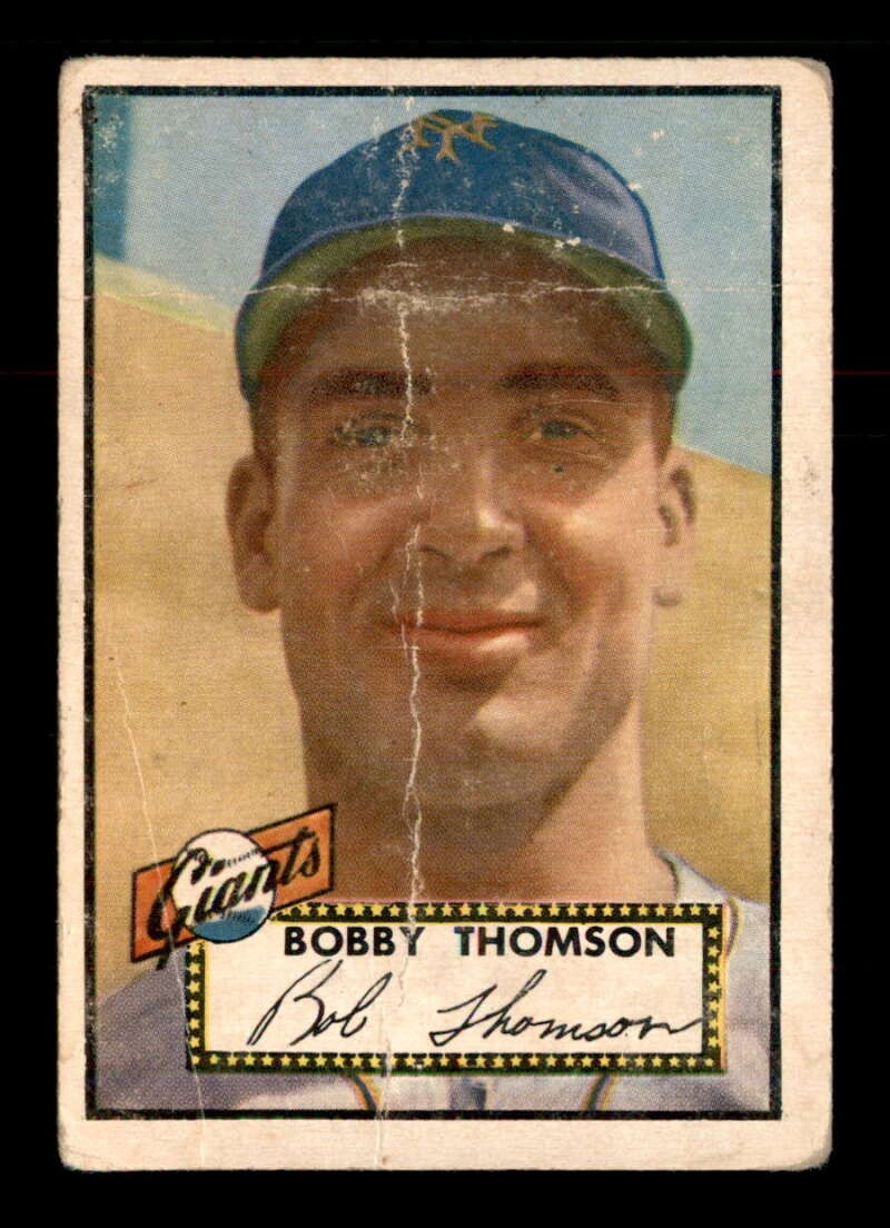 1952 Topps #313 Bobby Thomson   GOOD X3283519
