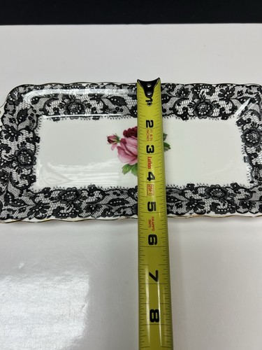 Royal Albert Señorita Rectangular Sandwich Tray Rare Vintage 1950’s - Picture 11 of 13