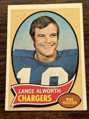 1970 Topps #240 Lance Alworth NFL San Diego Chargers