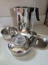 Vtg 1801 REVERE WARE 10 Cup-85 Percolator Cof...